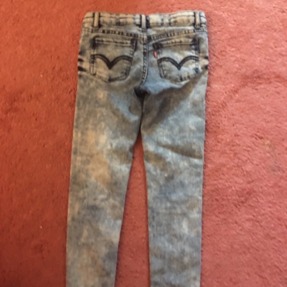 Kids Jeans Size 10 Levis Acid wash